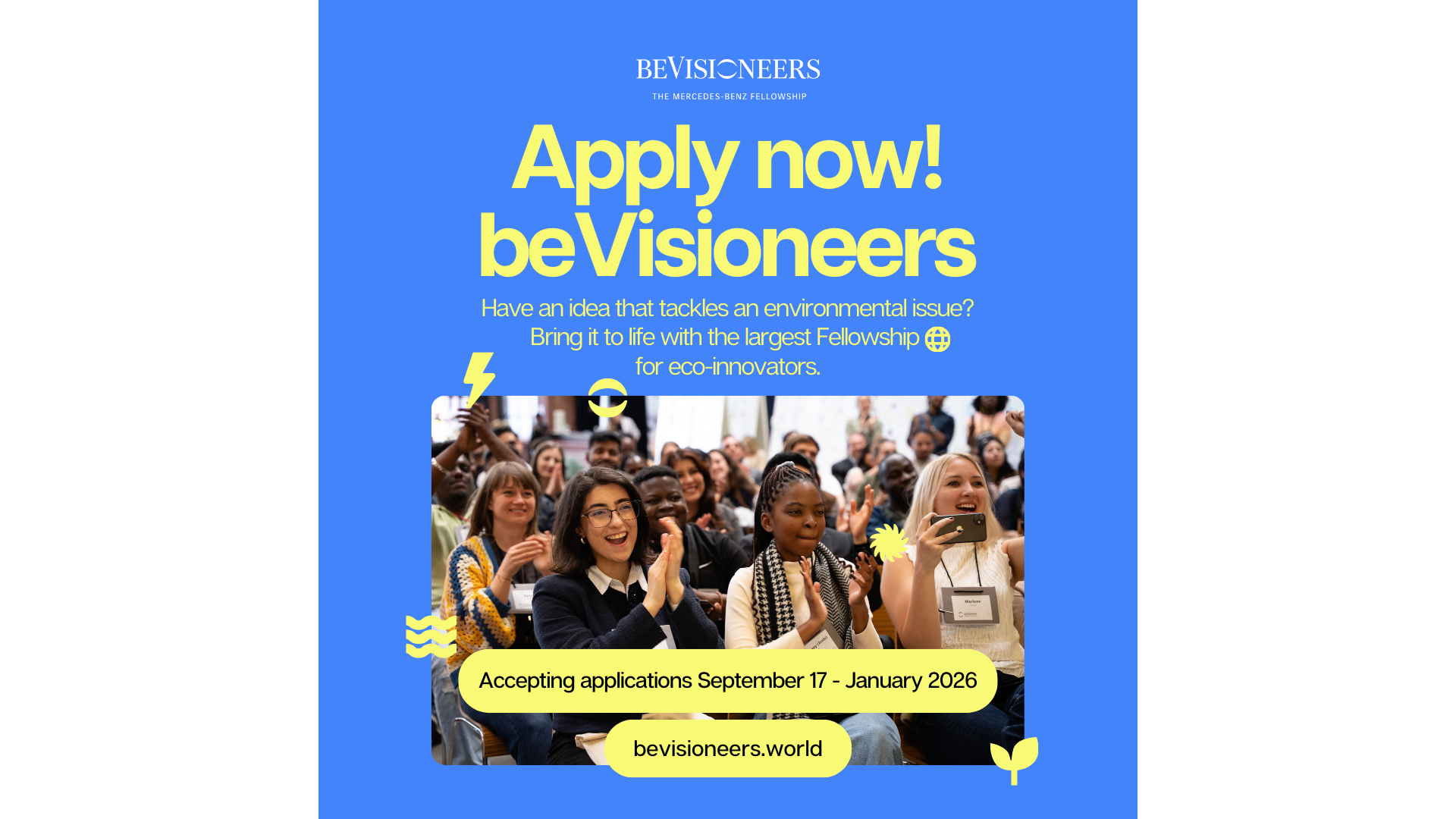 beVisioneers: The Mercedes-Benz Fellowship 2026